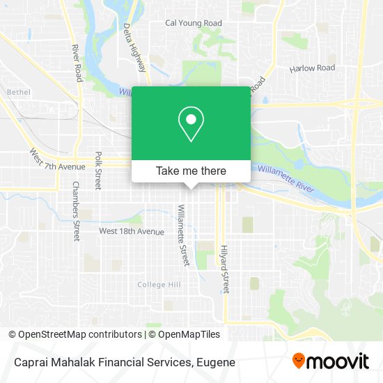 Caprai Mahalak Financial Services map