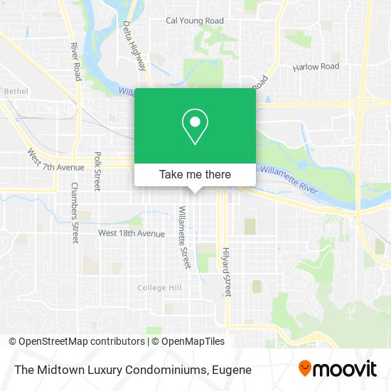 Mapa de The Midtown Luxury Condominiums