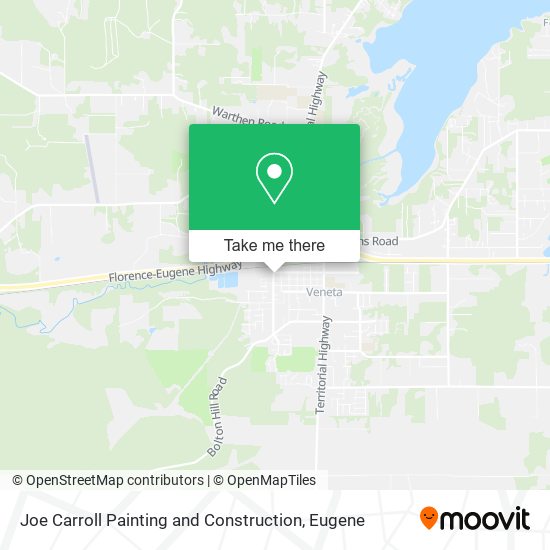 Mapa de Joe Carroll Painting and Construction