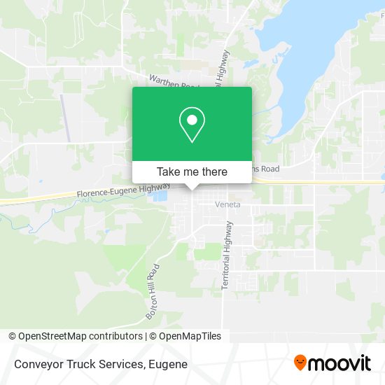 Conveyor Truck Services map