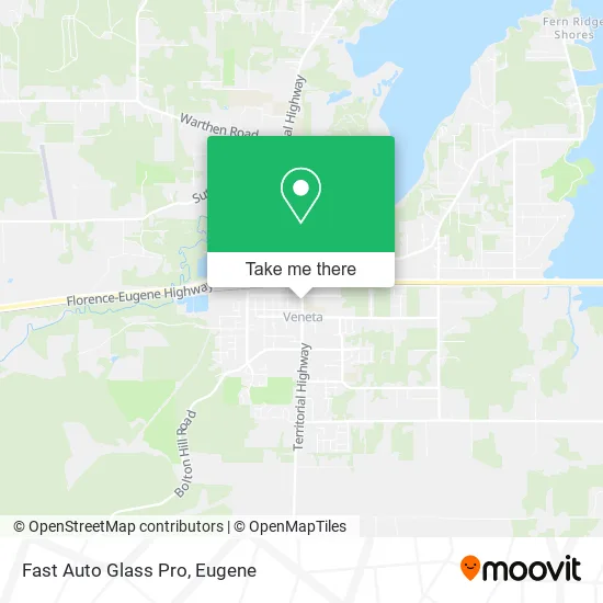 Fast Auto Glass Pro map