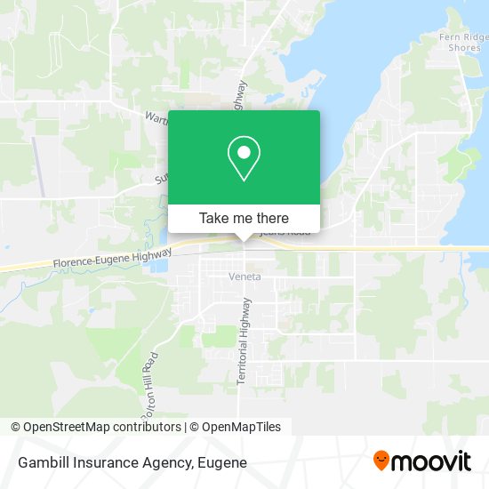 Gambill Insurance Agency map