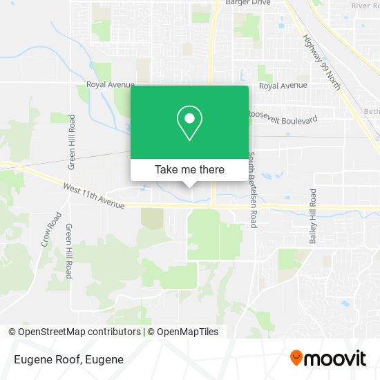 Eugene Roof map