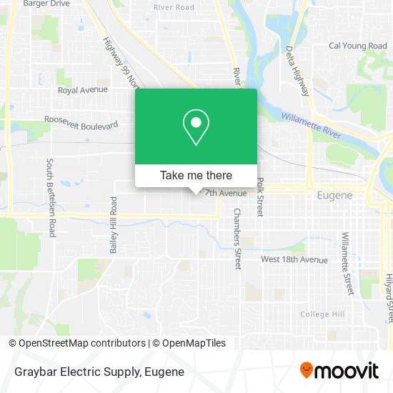 Mapa de Graybar Electric Supply