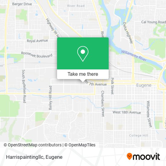 Mapa de Harrispaintingllc