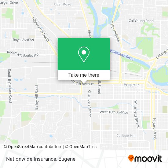 Nationwide Insurance map