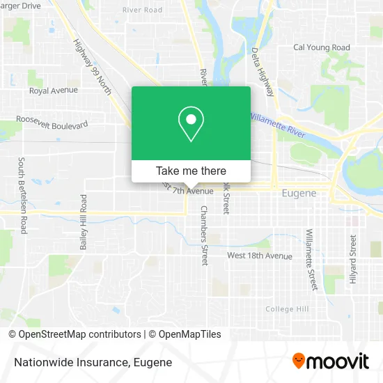 Nationwide Insurance map
