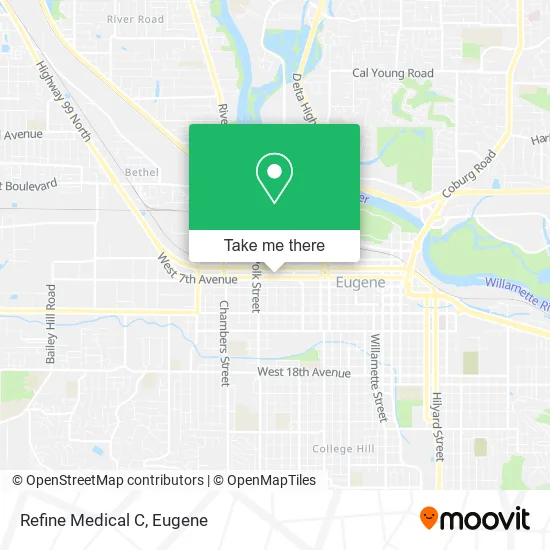 Mapa de Refine Medical C