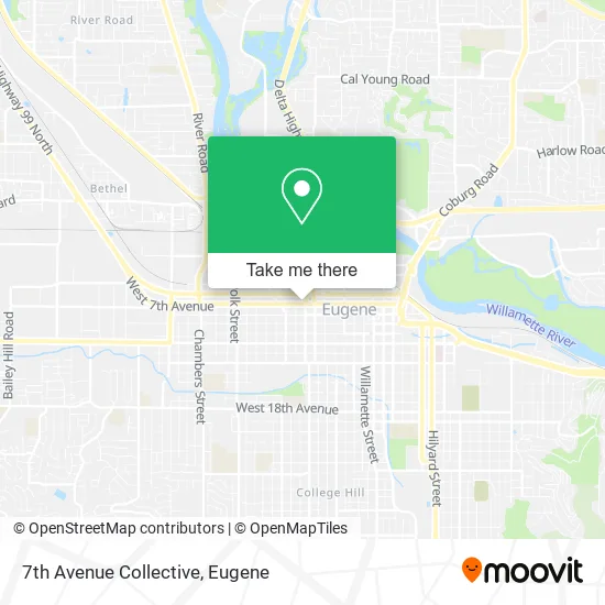 Mapa de 7th Avenue Collective