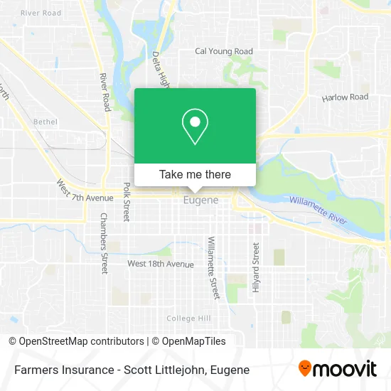 Farmers Insurance - Scott Littlejohn map