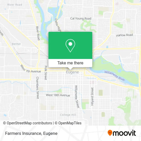 Farmers Insurance map