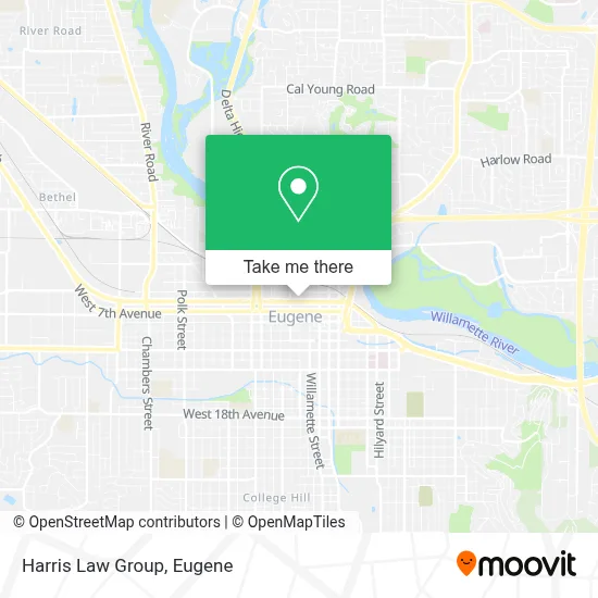 Harris Law Group map