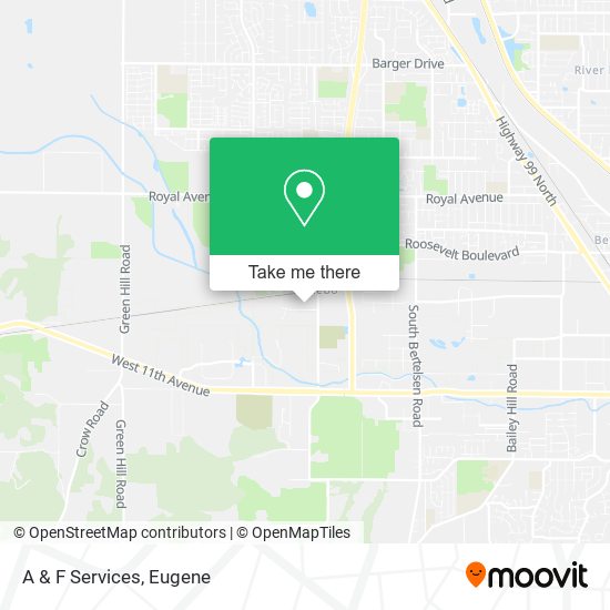Mapa de A & F Services
