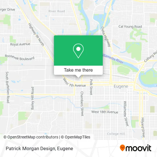 Patrick Morgan Design map