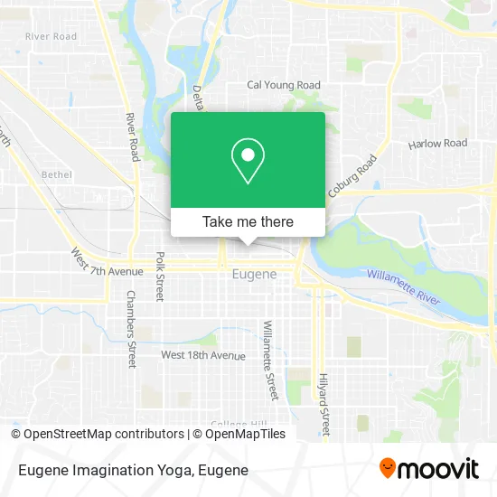 Mapa de Eugene Imagination Yoga