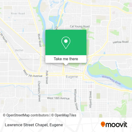 Lawrence Street Chapel map