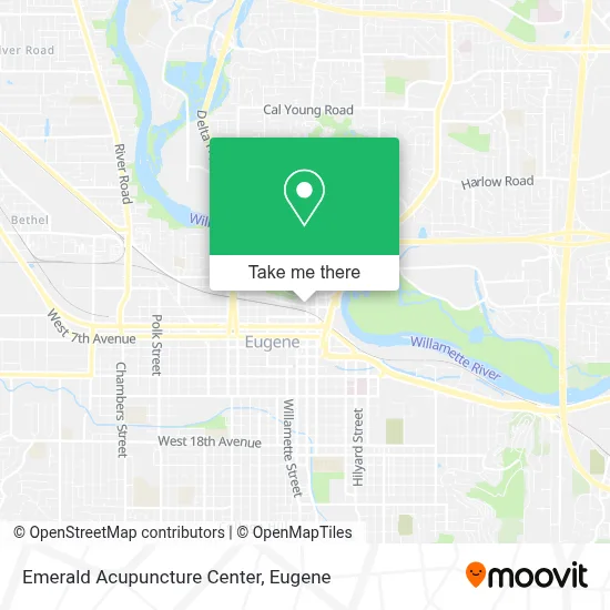Emerald Acupuncture Center map