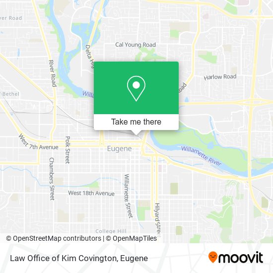 Mapa de Law Office of Kim Covington
