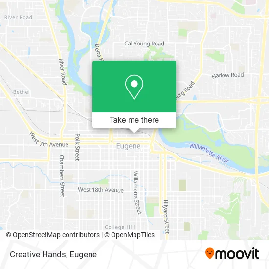 Mapa de Creative Hands