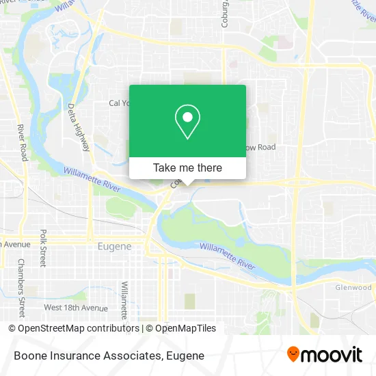 Boone Insurance Associates map