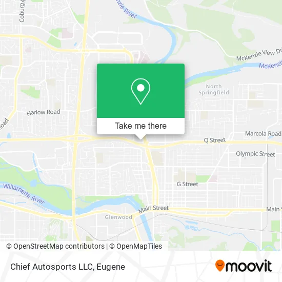 Chief Autosports LLC map