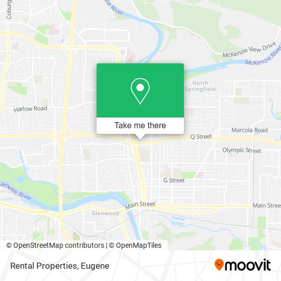 Rental Properties map