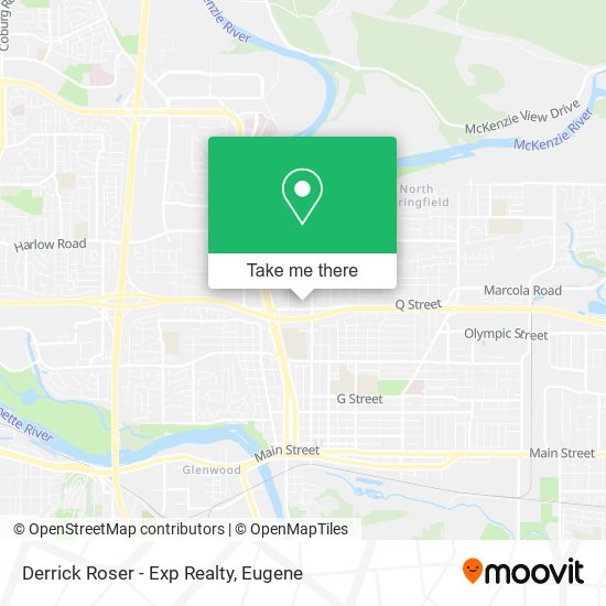 Derrick Roser - Exp Realty map