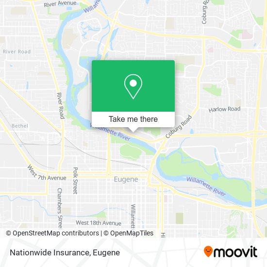 Nationwide Insurance map