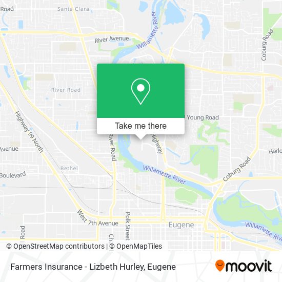 Mapa de Farmers Insurance - Lizbeth Hurley