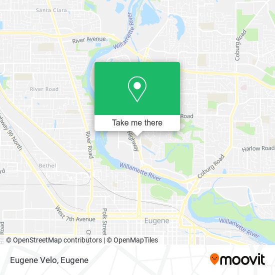 Mapa de Eugene Velo