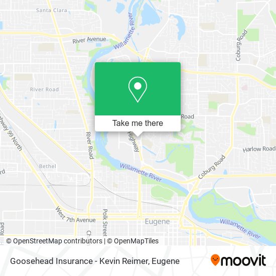Goosehead Insurance - Kevin Reimer map