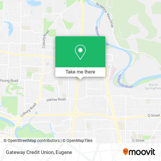 Gateway Credit Union map