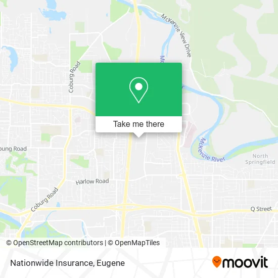 Nationwide Insurance map