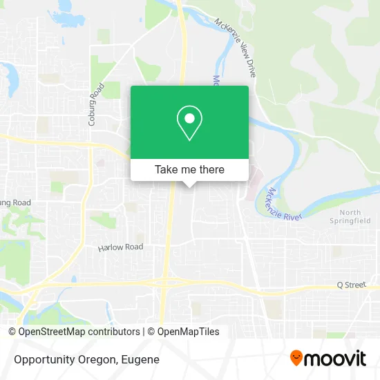 Opportunity Oregon map