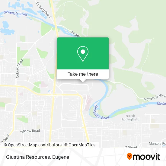 Giustina Resources map