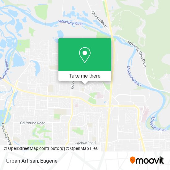 Mapa de Urban Artisan