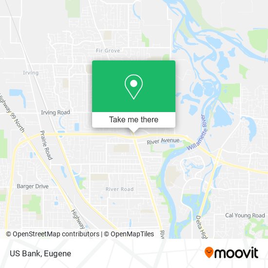 Mapa de US Bank