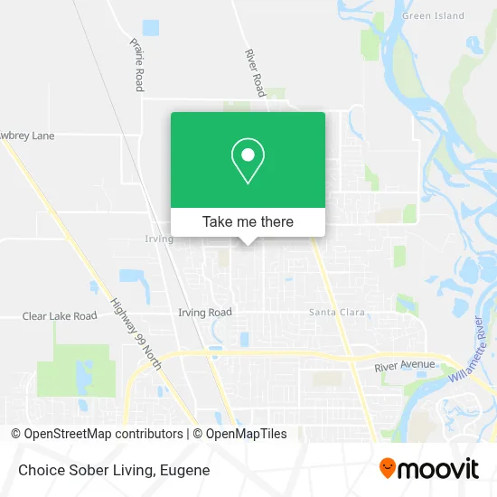 Choice Sober Living map