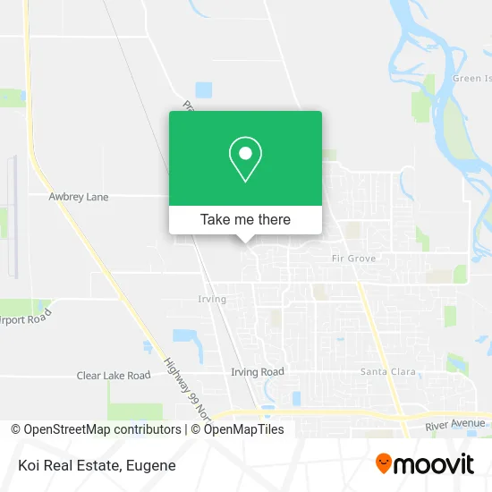 Koi Real Estate map