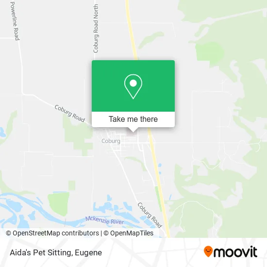 Mapa de Aida's Pet Sitting