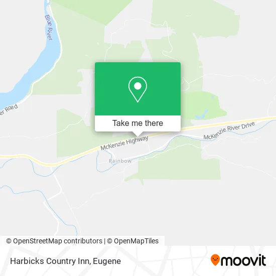 Harbicks Country Inn map