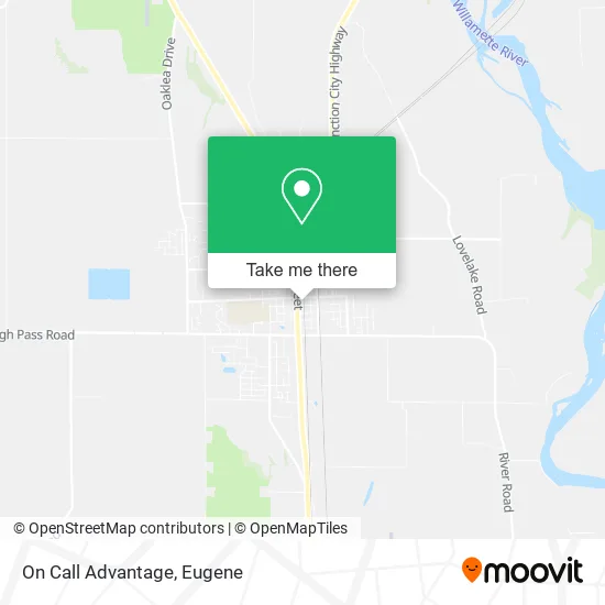 On Call Advantage map