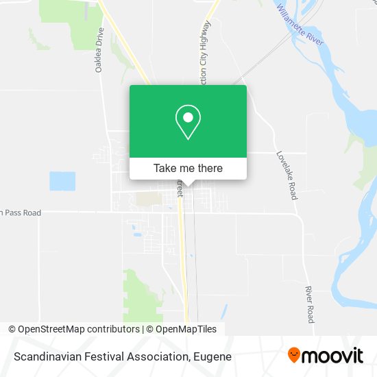 Mapa de Scandinavian Festival Association