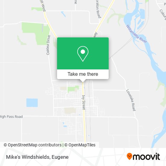 Mapa de Mike's Windshields