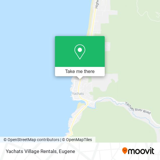 Mapa de Yachats Village Rentals
