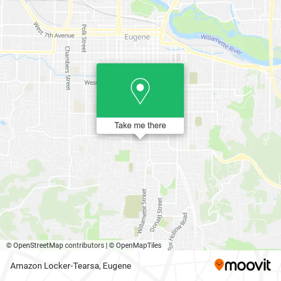 Mapa de Amazon Locker-Tearsa
