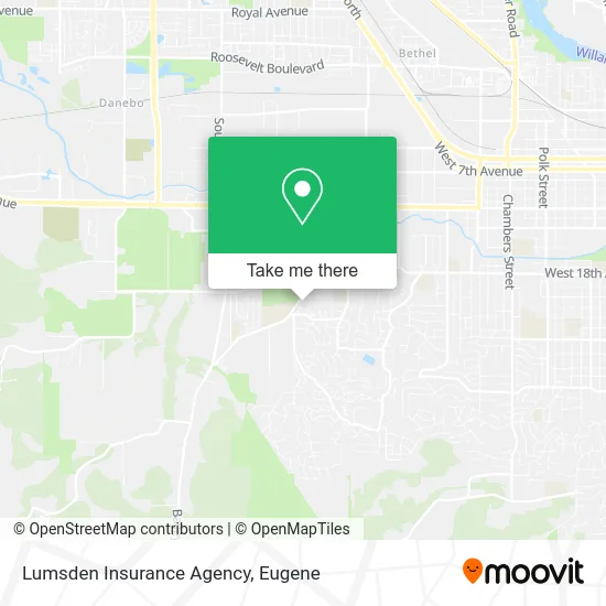 Lumsden Insurance Agency map