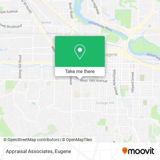 Mapa de Appraisal Associates