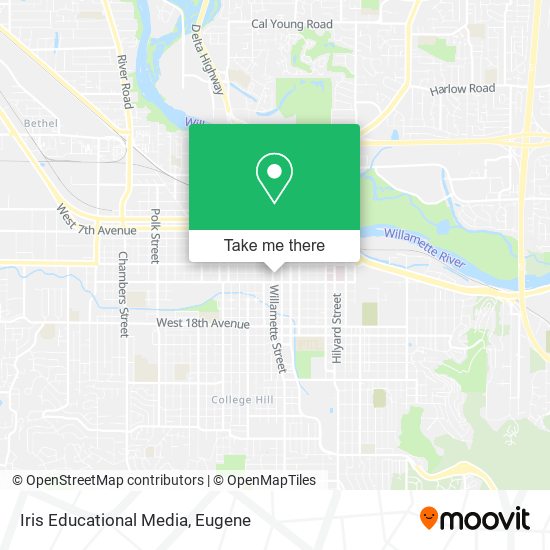 Iris Educational Media map