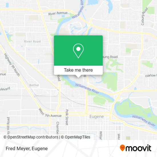 Fred Meyer map